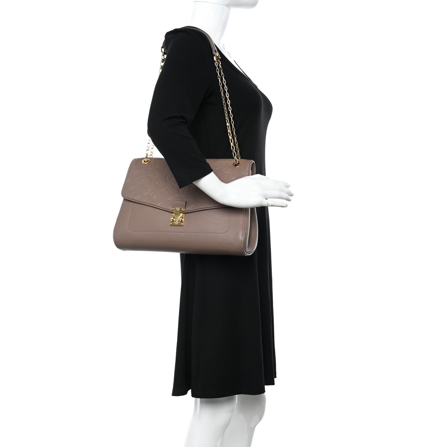 Louis Vuitton Empreinte Saint Germain MM Taupe Glace 2 of 11