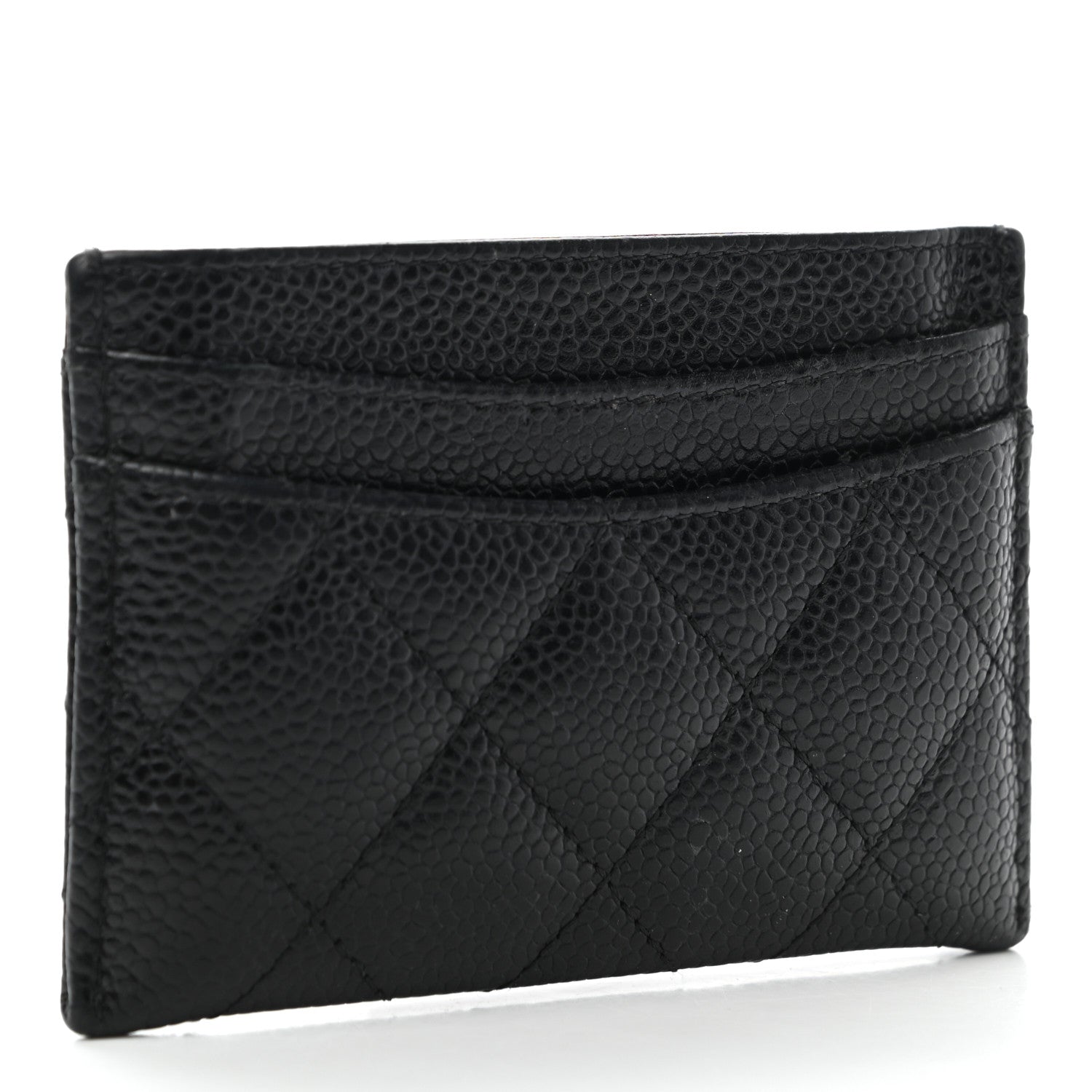 Chanel Caviar Quilted Card Holder Black 3 of 11