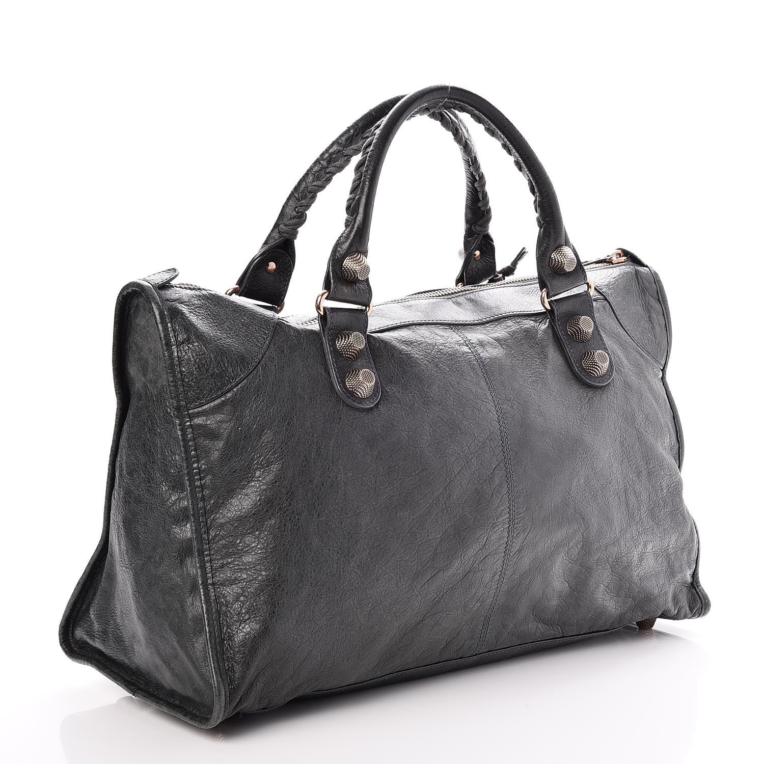 Balenciaga Agneau Giant 21 Rose Gold Hardware Work Anthracite 3 of 7