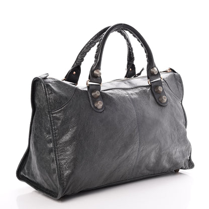 Balenciaga Agneau Giant 21 Rose Gold Hardware Work Anthracite 3 of 7