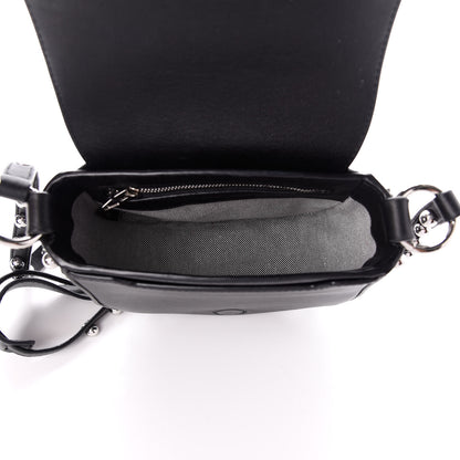 Alexander Wang Pebbled Calfskin Mini Lia Black Rhodium Hardware 5 of 9