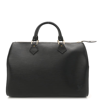 Louis Vuitton Epi Speedy 30 Black 1 of 11