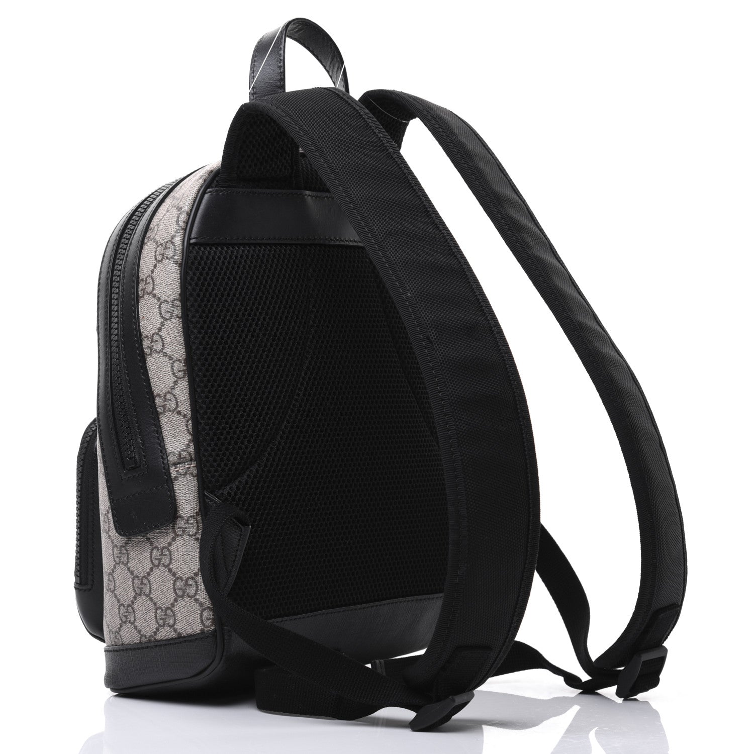 Gucci GG Supreme Monogram Small Eden Day Backpack Black 2 of 22