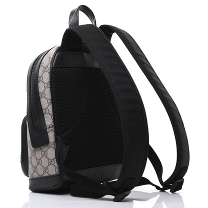 Gucci GG Supreme Monogram Small Eden Day Backpack Black 2 of 22