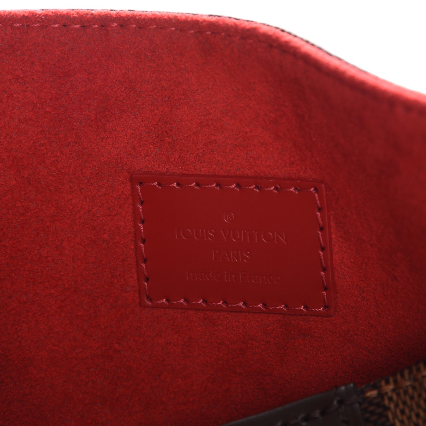 Damier Ebene Caissa Hobo Cherry