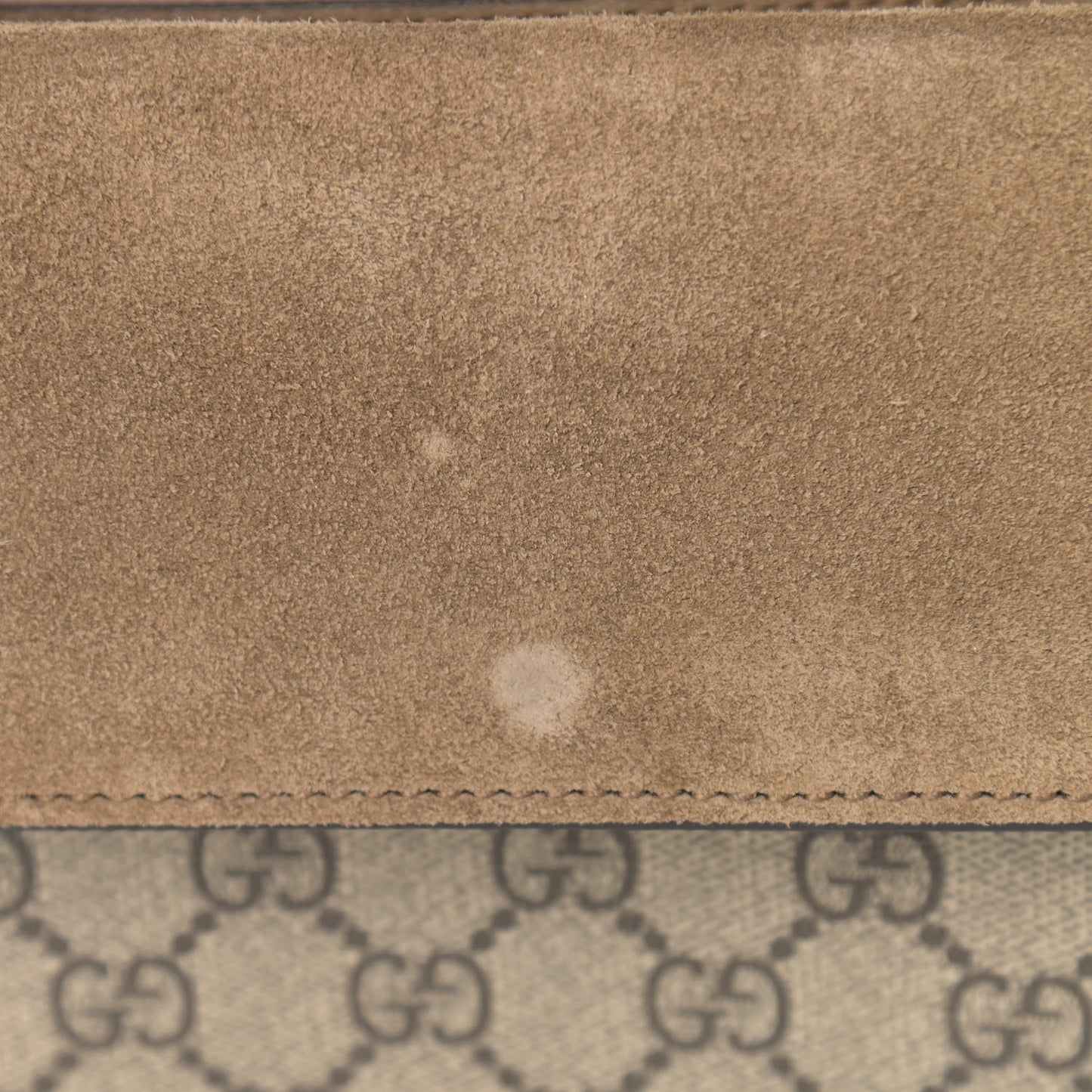 GG Supreme Monogram Small Dionysus Shoulder Bag Taupe