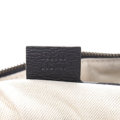 Gucci Grained Calfskin Logo Half Moon Hobo Black 7 of 10