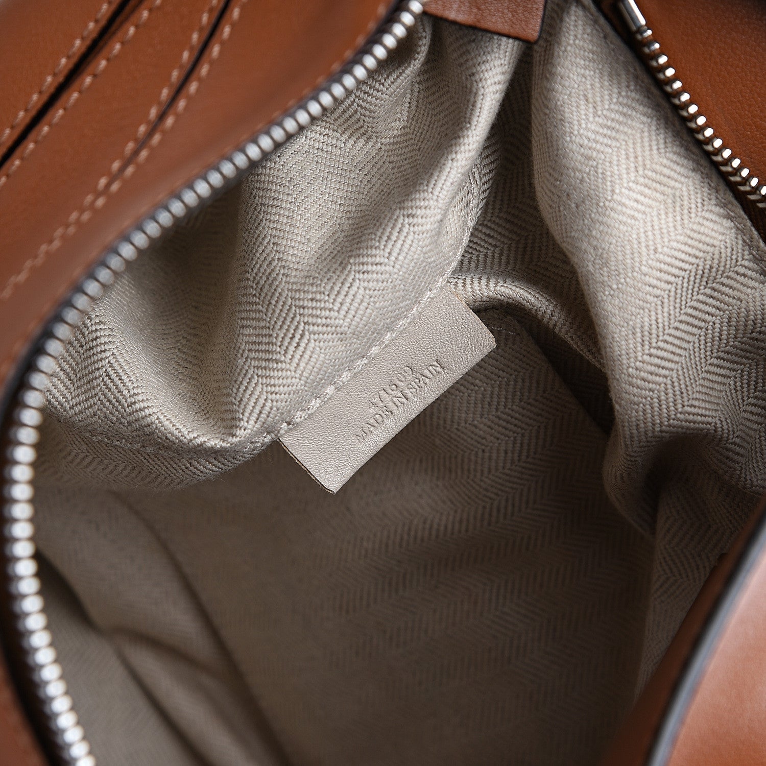 Loewe Calfskin Medium Puzzle Bag Tan 9 of 13