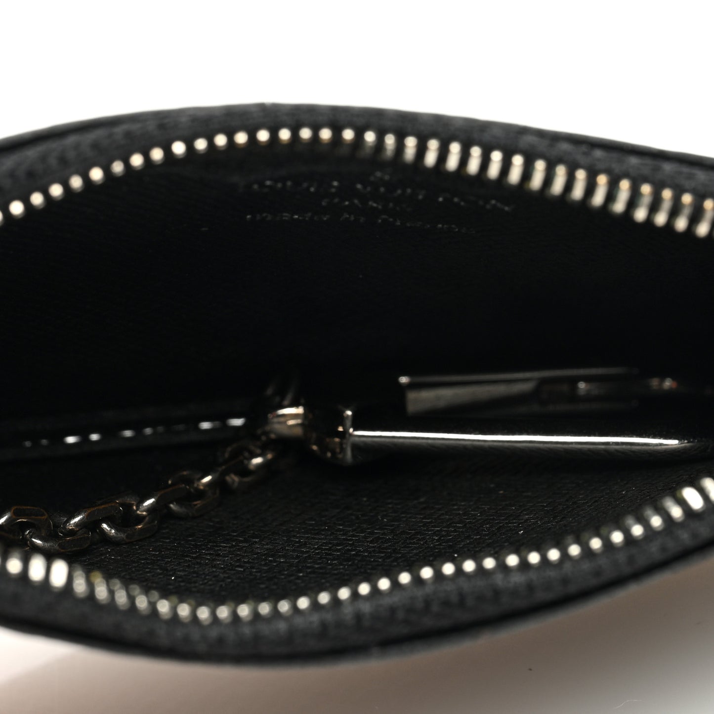 LOUIS VUITTON Damier Graphite Key Pouch