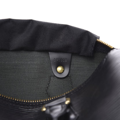 Louis Vuitton Epi Speedy 25 Black 6 of 10