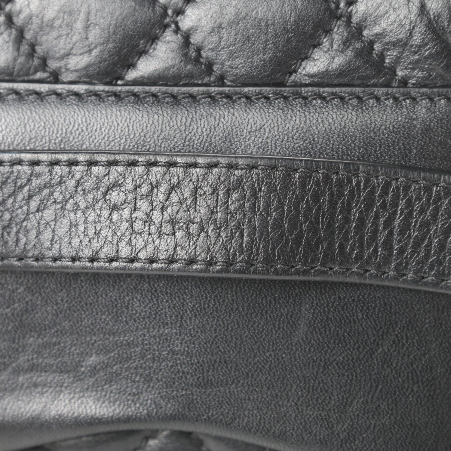 Chanel Calfskin Quilted 2.55 Reissue Flap Belt Bag Clutch Black 8 of 15