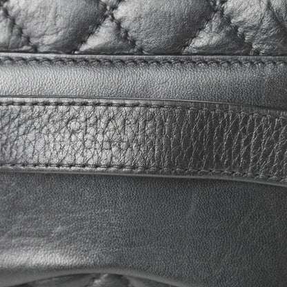 Chanel Calfskin Quilted 2.55 Reissue Flap Belt Bag Clutch Black 7 of 14