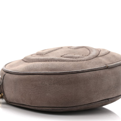 Gucci Vitello Range Mini Soho Chain Bag Grey Field 8 of 14