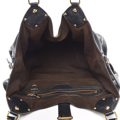 Louis Vuitton Mahina L Black 6 of 13