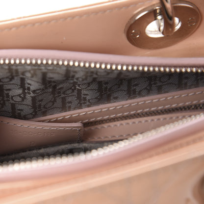 Christian Dior Patent Cannage Large Lady Dior Light Pink 9 of 11