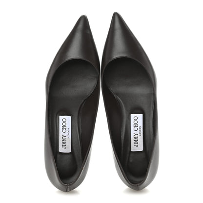Jimmy Choo Calfskin Amelia 35 Pumps 37 Chocolate 2 of 11
