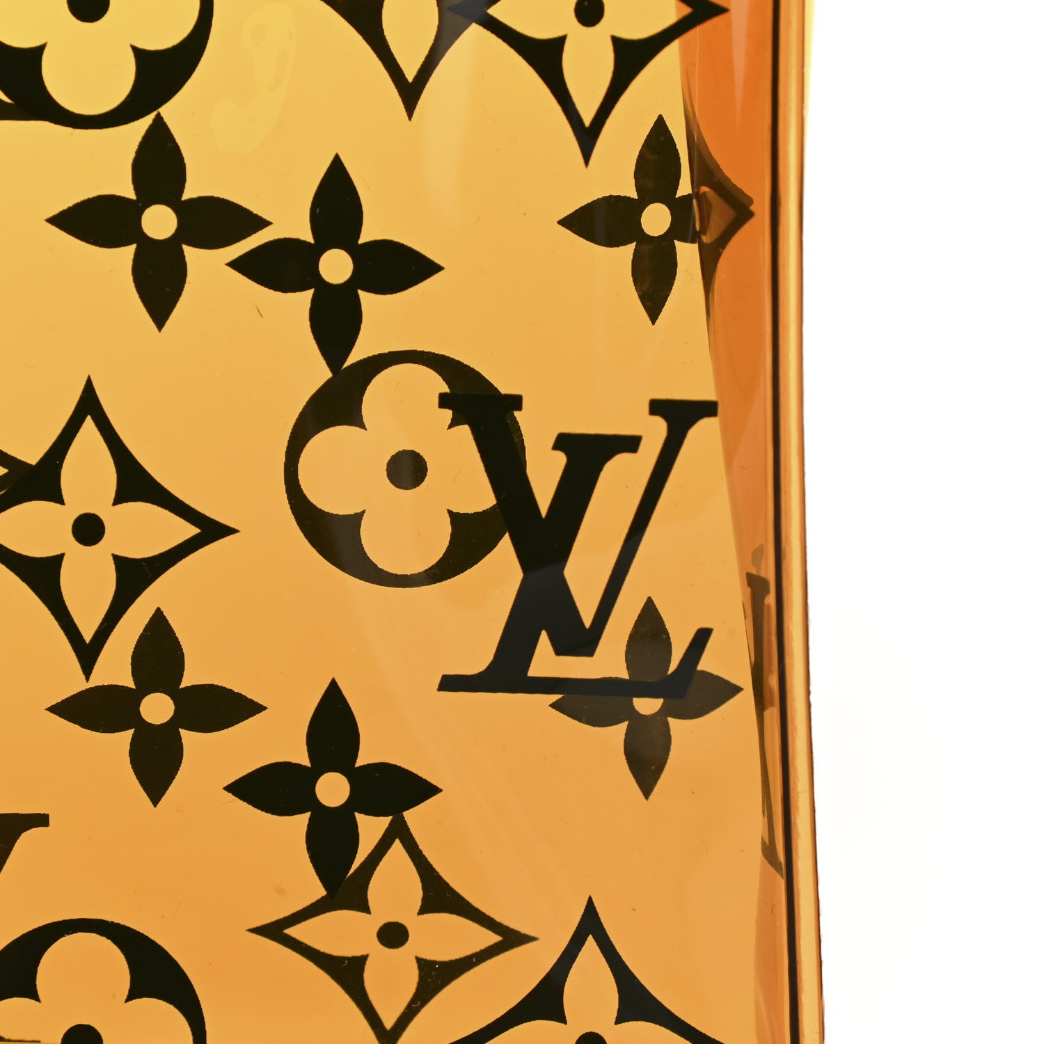 Louis Vuitton PVC Monogram Printed Envelope Pouch Orange 6 of 7