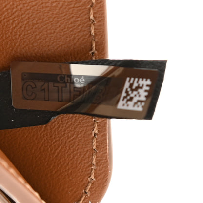 Chloe Smooth Calfskin Logo Vick Card Holder Caramel 7 of 7
