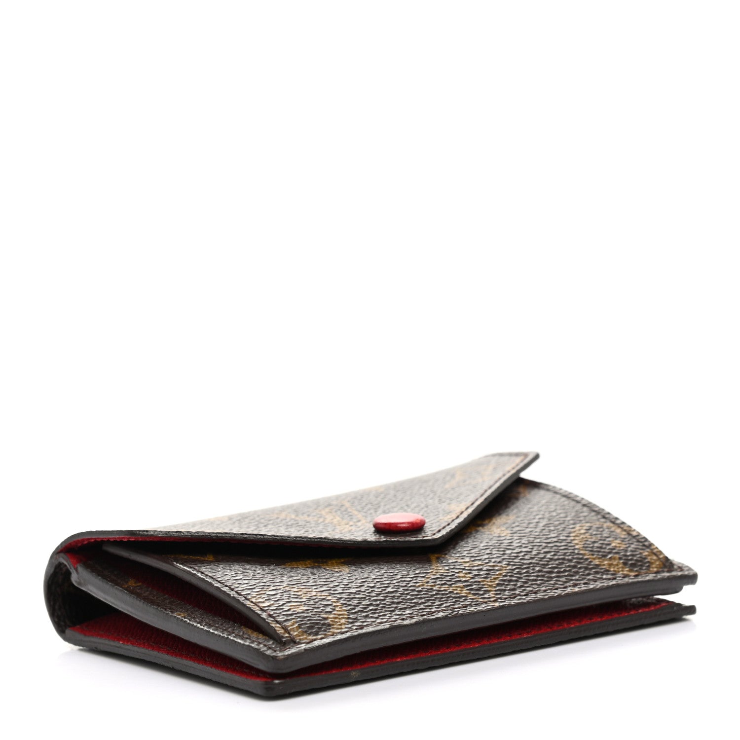 Louis Vuitton Monogram Compact Marie Wallet Rouge 4 of 9
