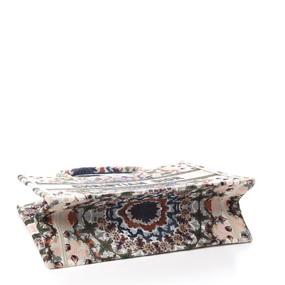 Christian Dior Canvas KaleiDioroscopic Embroidered Medium Book Tote Multicolor 3 of 9
