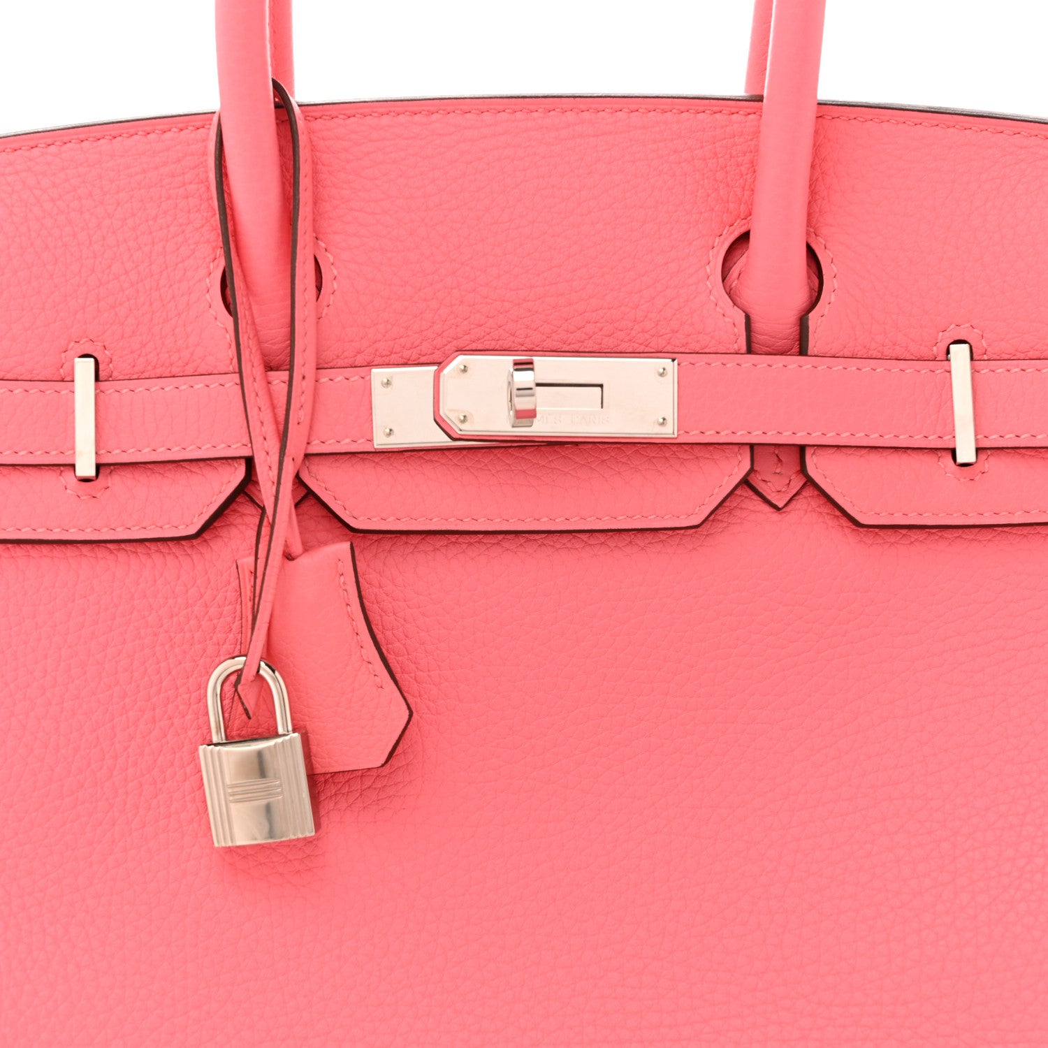 Hermes Togo Birkin 30 Rose Azalee 8 of 11