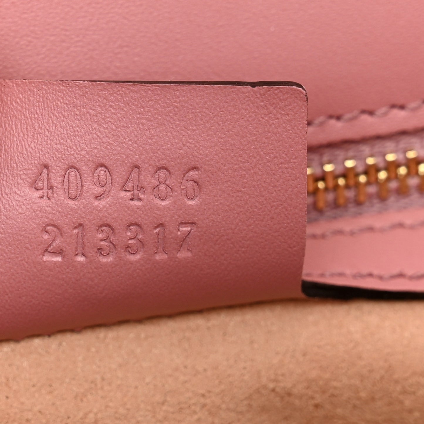 Guccissima Signature Medium Padlock Shoulder Bag Rose Baby Candy