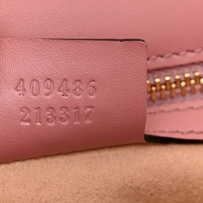 Gucci Guccissima Signature Medium Padlock Shoulder Bag Rose Baby Candy 8 of 12
