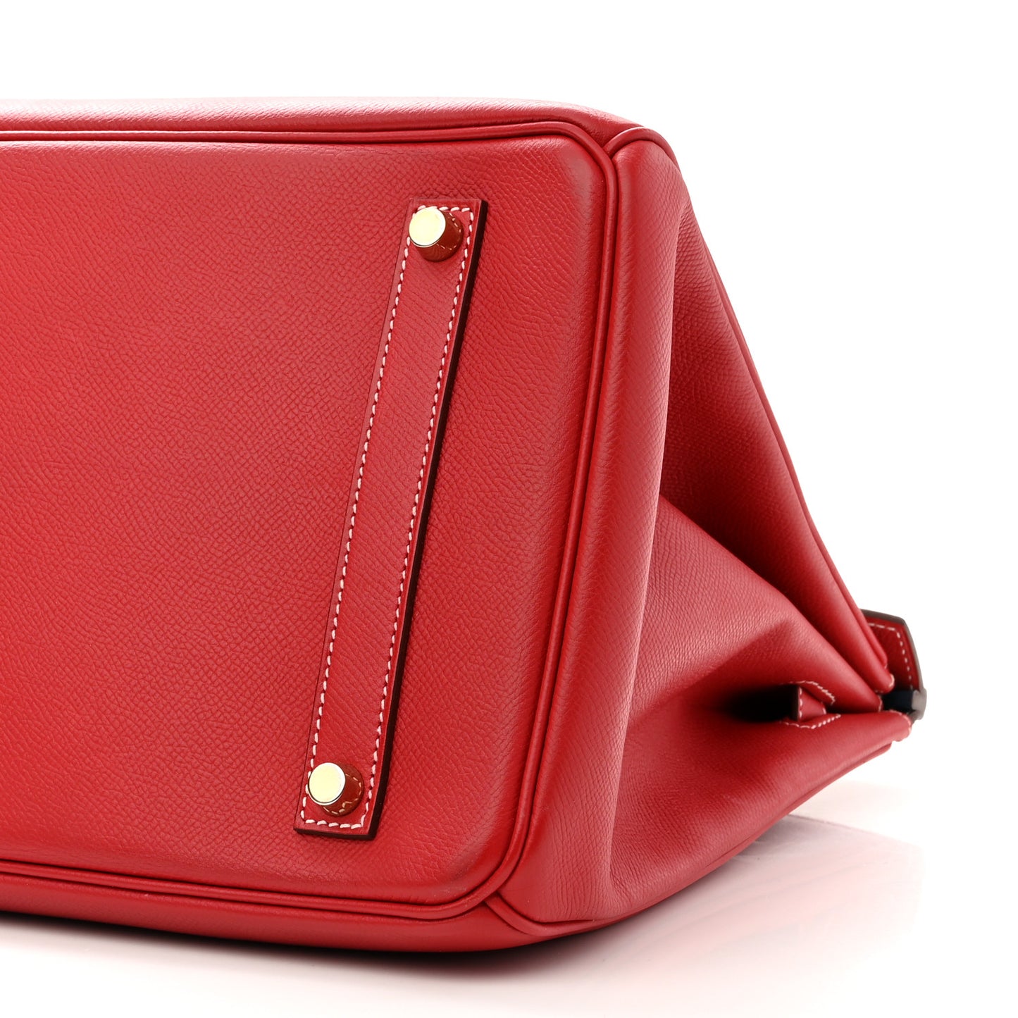 Epsom Candy Birkin 35 Rouge Casaque Bleu Thalassa