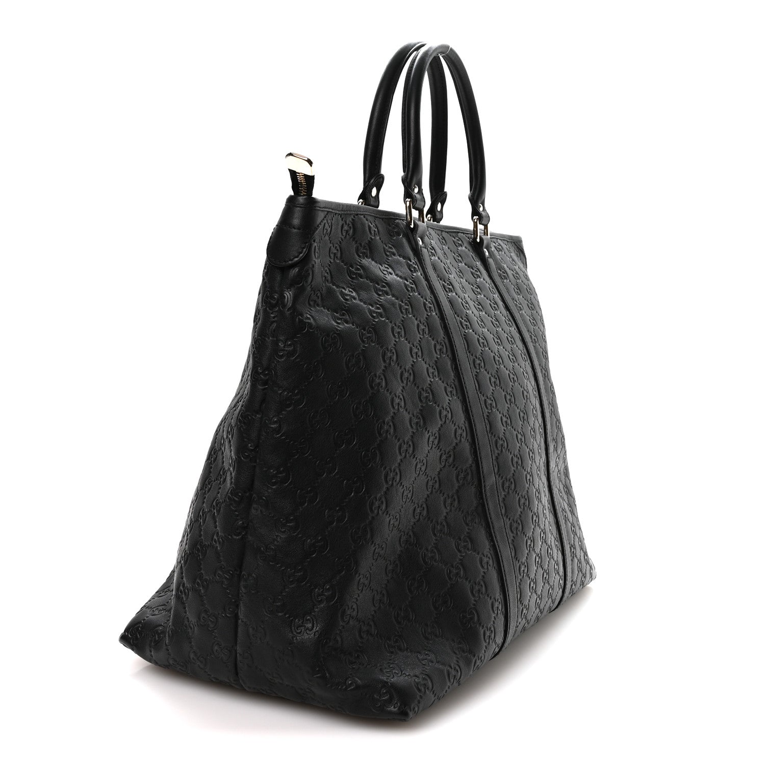 Gucci Guccissima Medium Joy Tote Bag Black 3 of 10