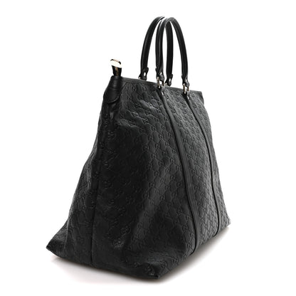Gucci Guccissima Medium Joy Tote Bag Black 3 of 10