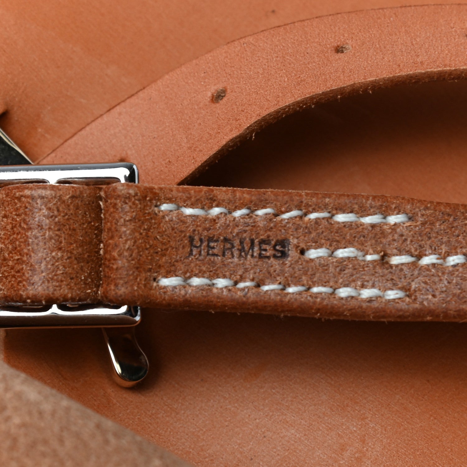Hermes Barenia Mini Steinkraus Saddle Fauve 6 of 8