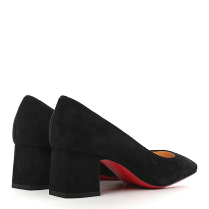 Christian Louboutin Veau Velours Donna Studs 55 Pumps 35.5 Black 4 of 9