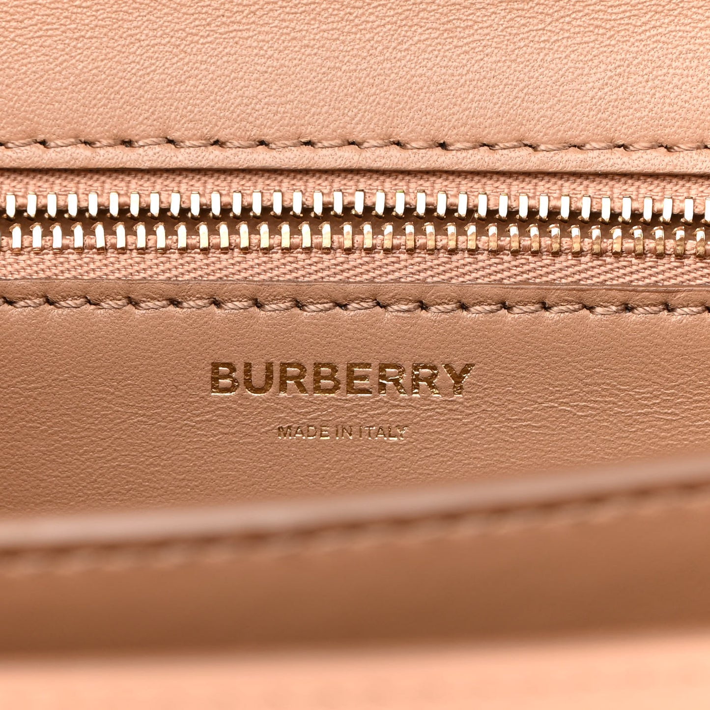 Calfskin Medium TB Bag Brown