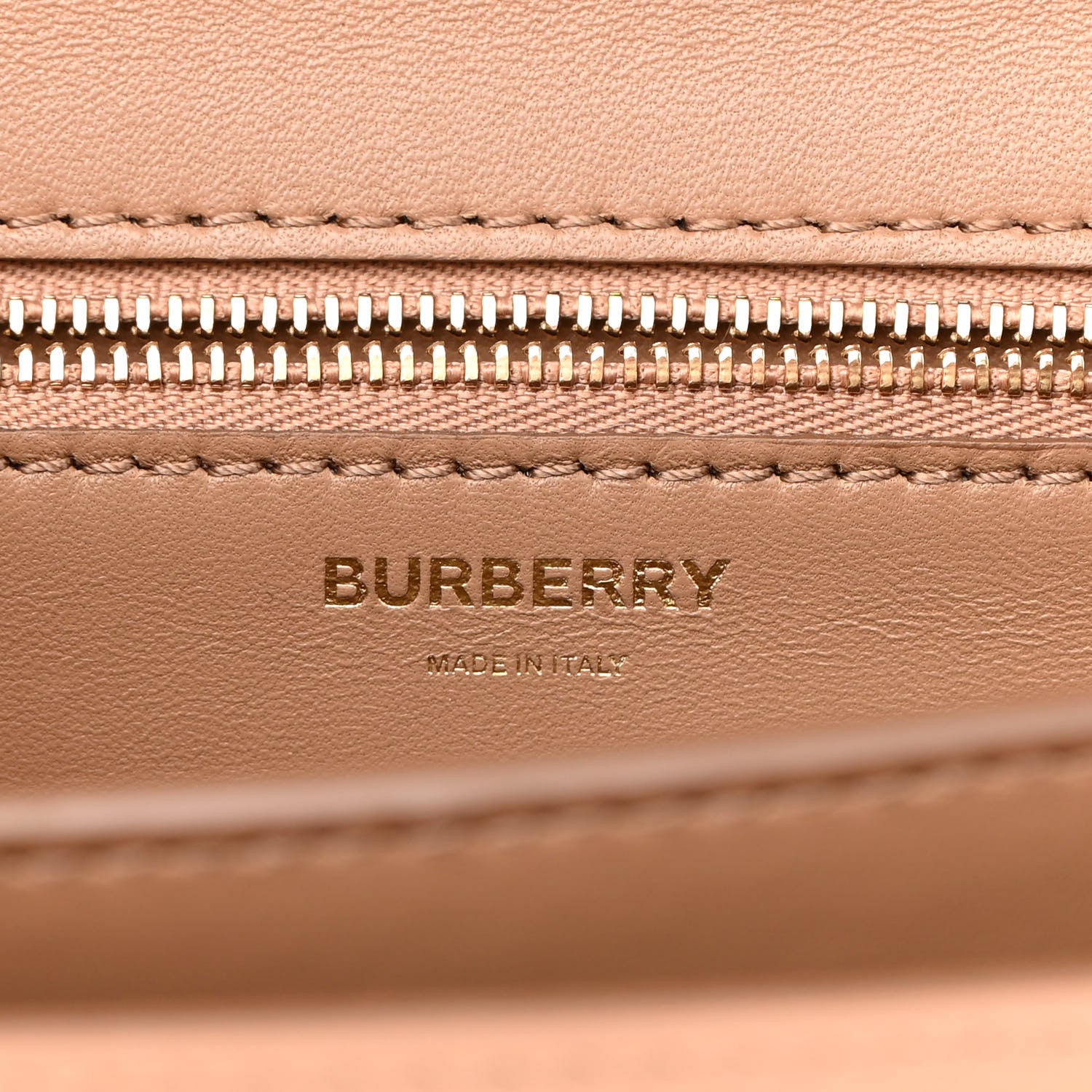Burberry Calfskin Medium TB Bag Brown 6 of 8