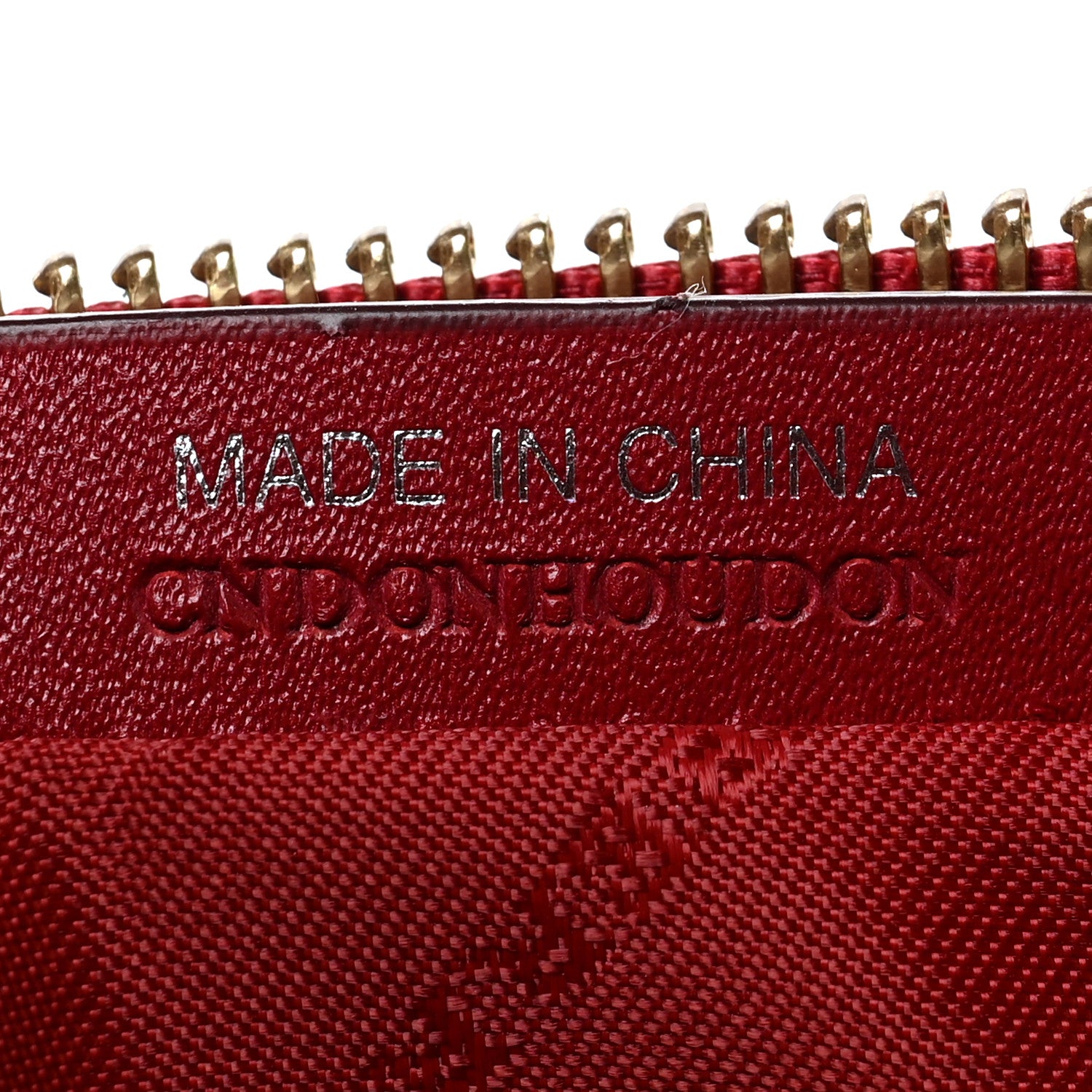 Burberry Haymarket Check Small Peyton Crossbody Clutch Bag Military Red 8 of 10