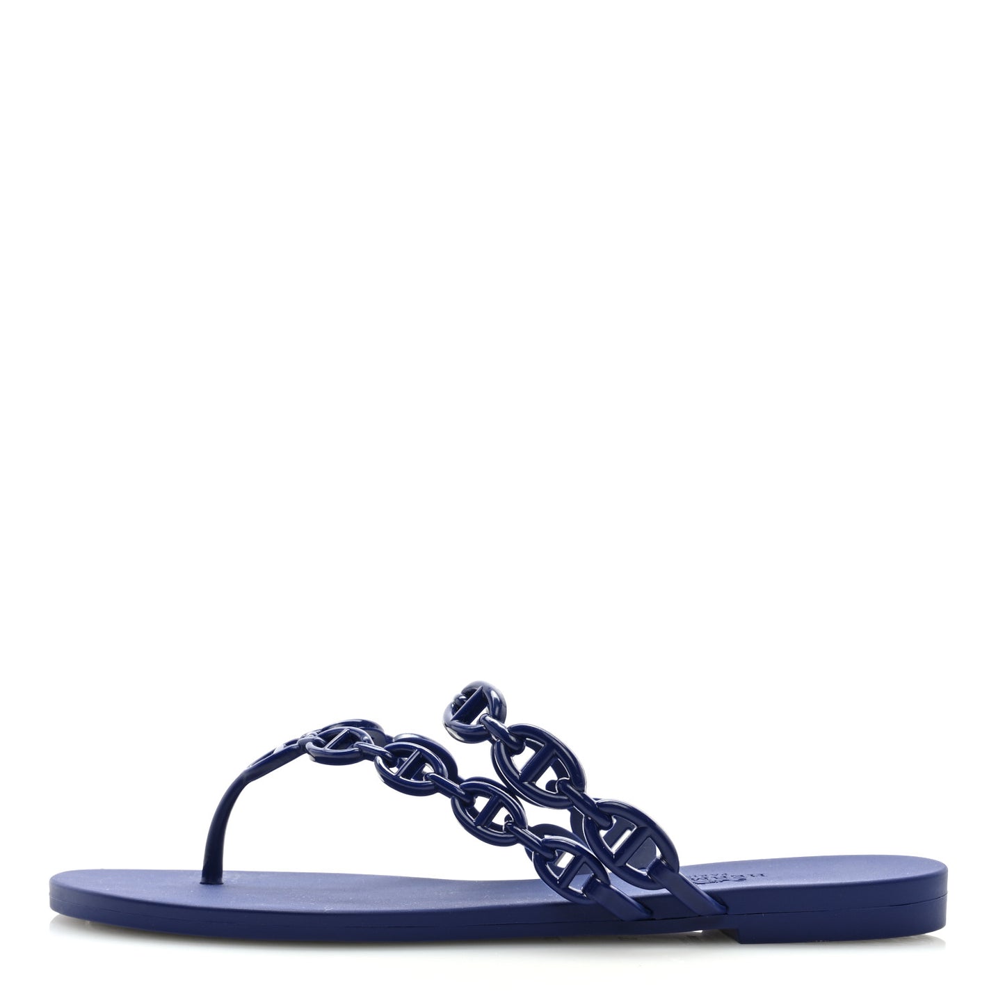 Rubber Chaine d'Ancre Island Sandals 37 Bleu Smalt