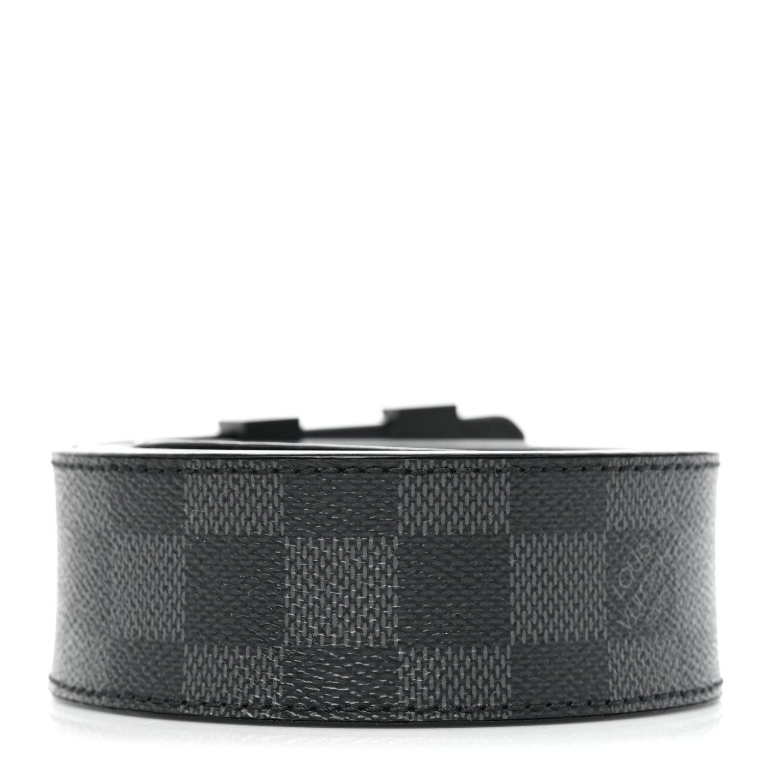 Louis Vuitton Damier Graphite 40mm LV Initiales Belt 95 38 2 of 7