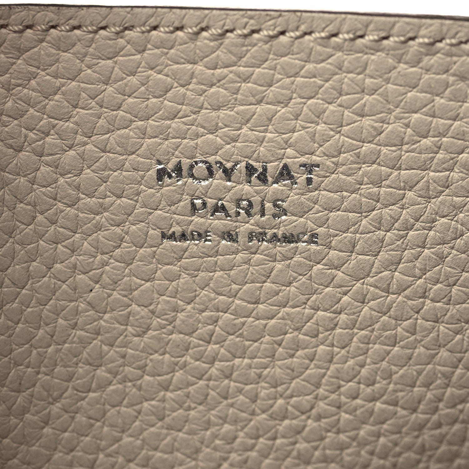 Moynat Taurillon Blush Calfskin Quattro Reversible Tote TPM Taupe 9 of 13