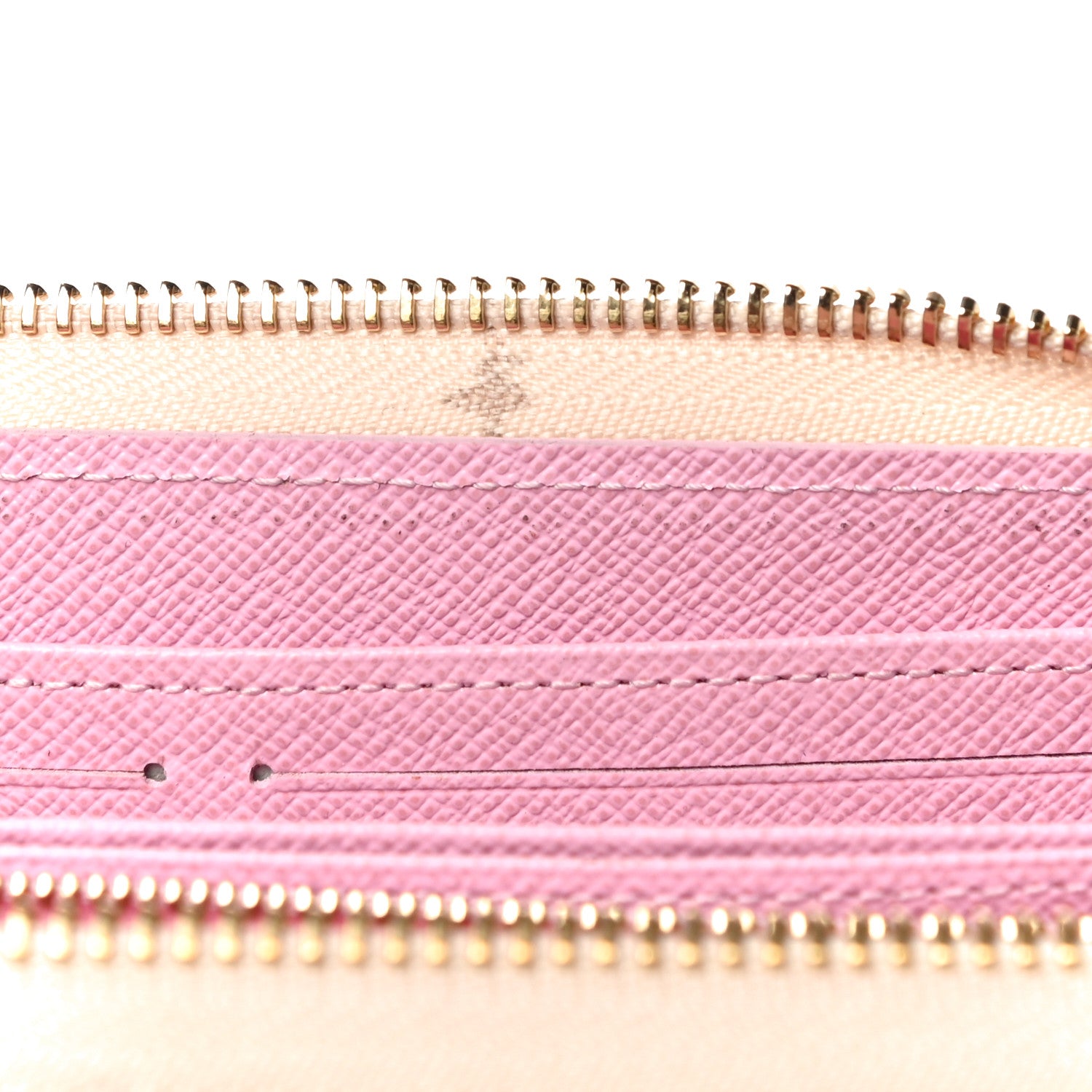 Louis Vuitton Damier Azur 2016 Christmas Animation Zippy Wallet Rose Ballerine 10 of 13
