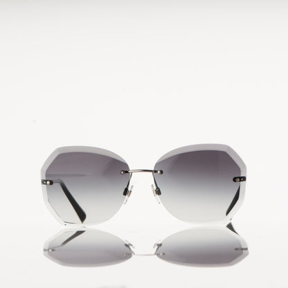 Chanel Metal Spring Round Sunglasses 4220 Silver 2 of 7