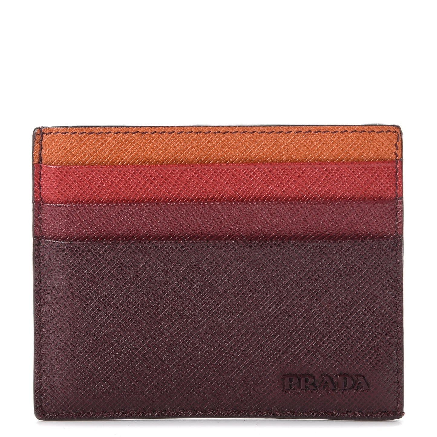 Saffiano Card Case Granato Multicolor