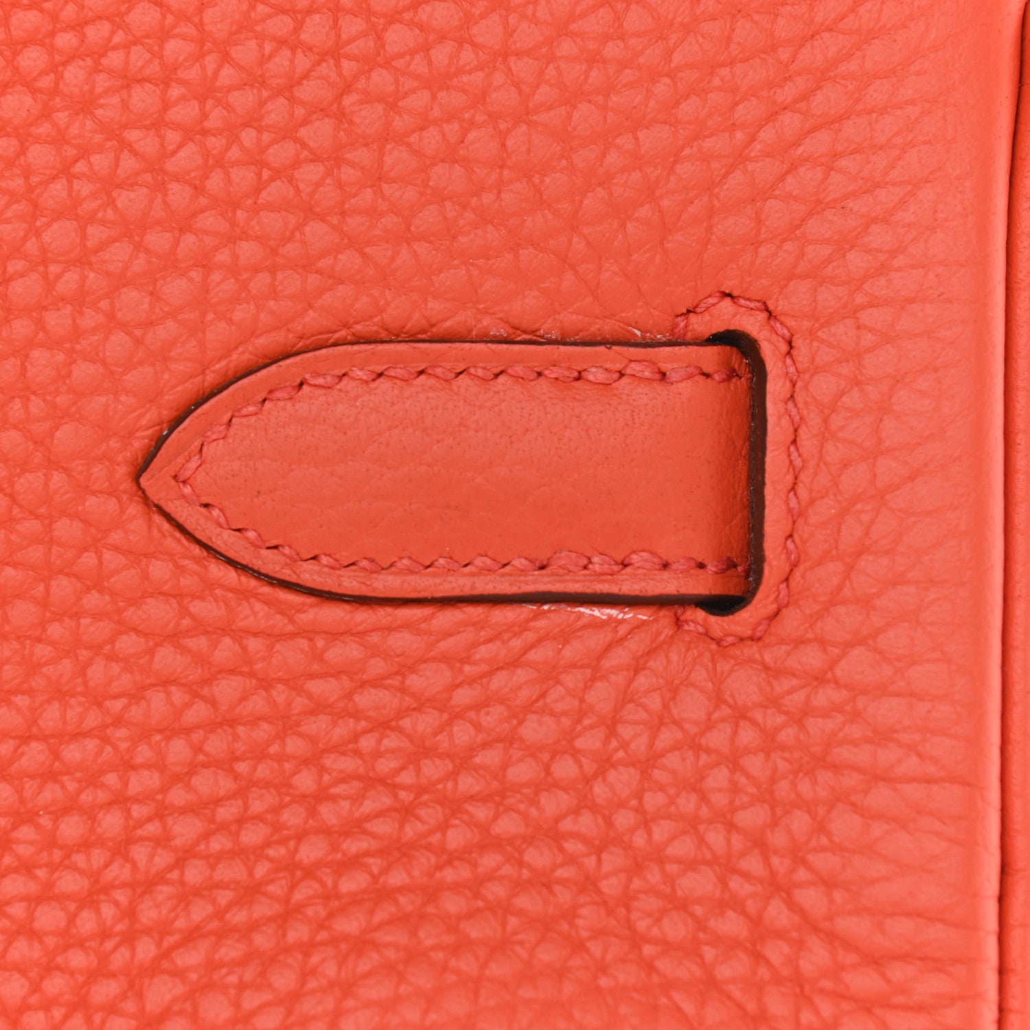 Hermes Taurillon Clemence Birkin 35 Capucine 12 of 12