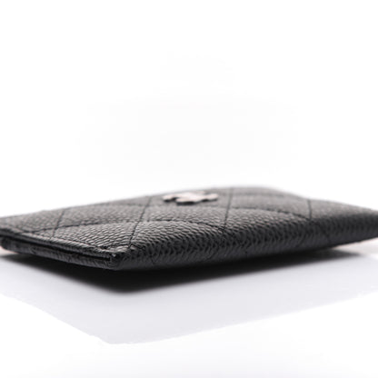 Chanel Caviar Quilted Card Holder Black 6 of 12