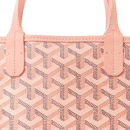 Goyard Goyardine Poitiers Tote Rose Poudre 8 of 10