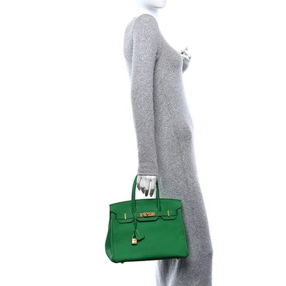 Hermes Togo Birkin 30 Bambou 2 of 11