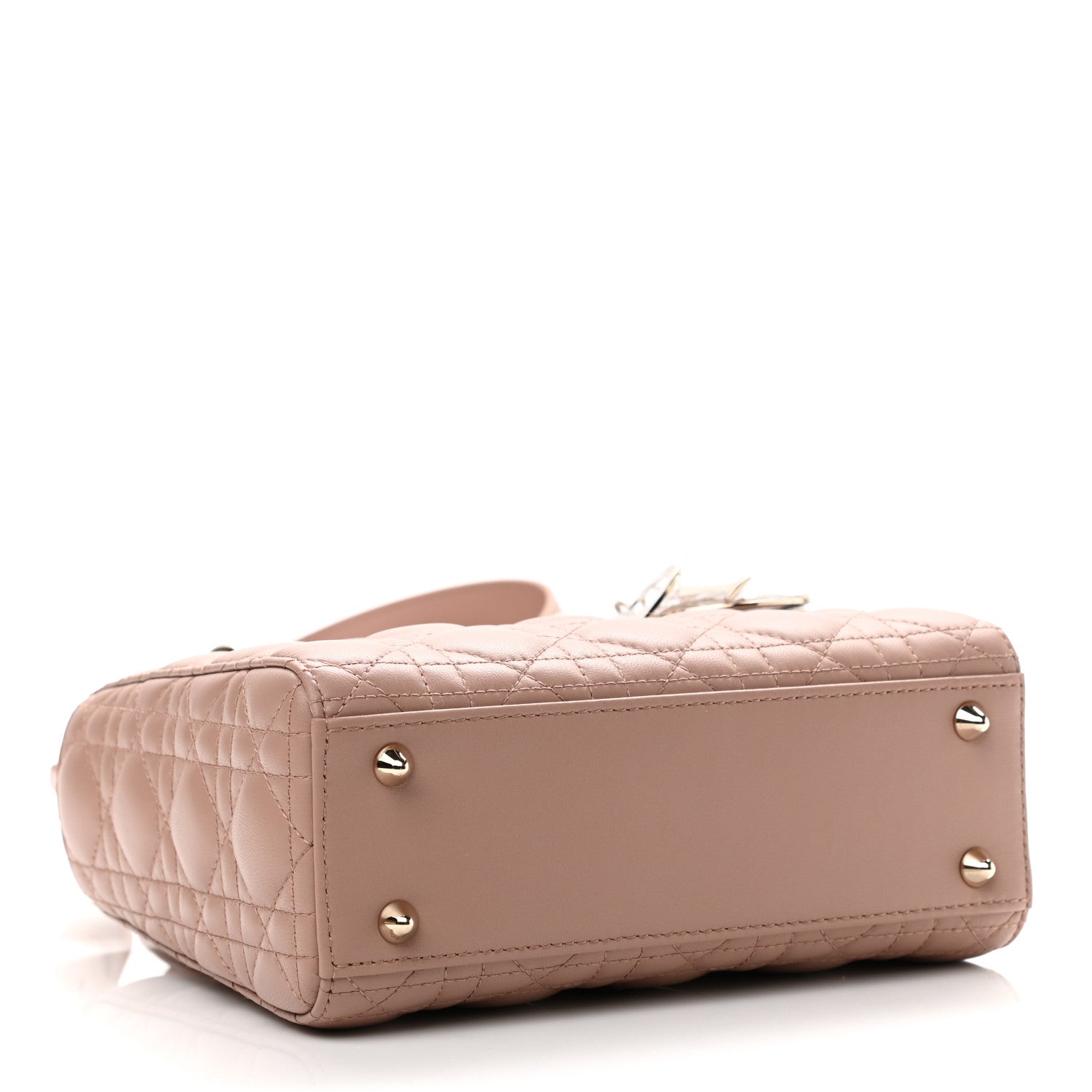 Christian Dior Lambskin Cannage Small My ABCDior Fard 3 of 10