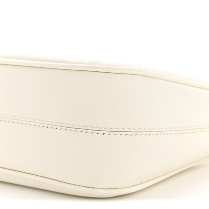 Prada Saffiano Re-Edition 2005 Shoulder Bag White 11 of 14