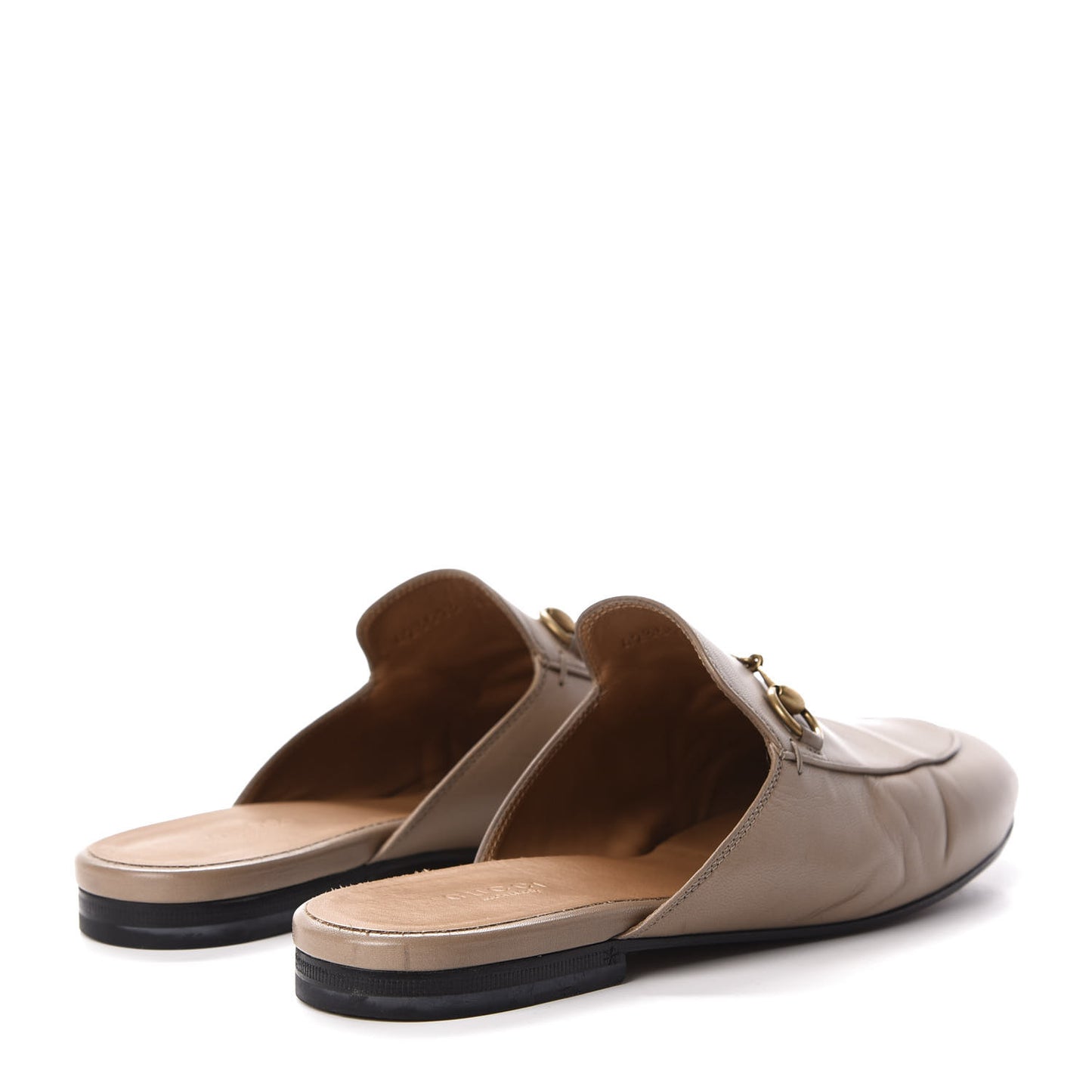 Malaga Kid Womens Princetown Slippers 38.5 Mud