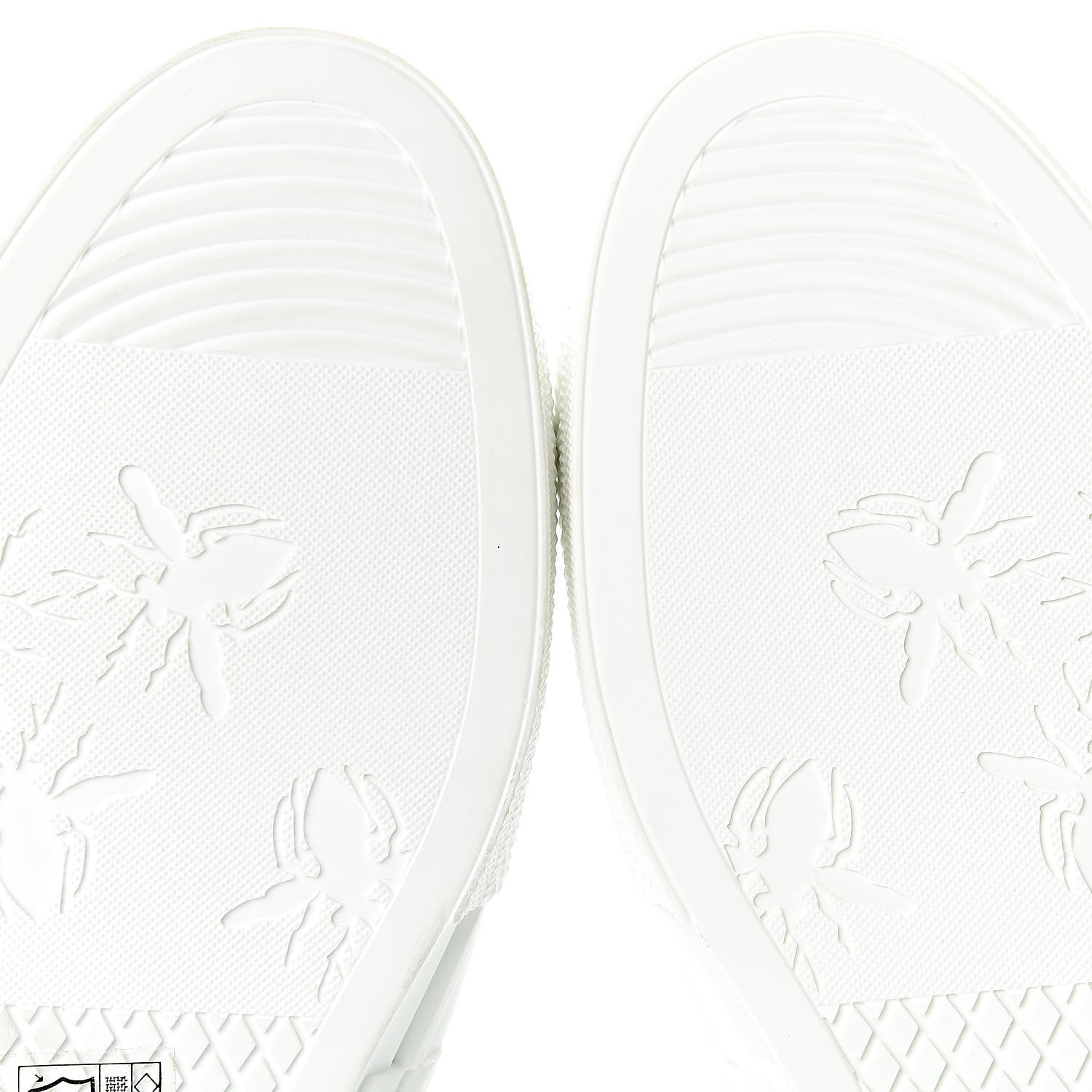 Christian Dior Canvas Leopard Print Mens B23 High Top Sneakers 43 White 8 of 10