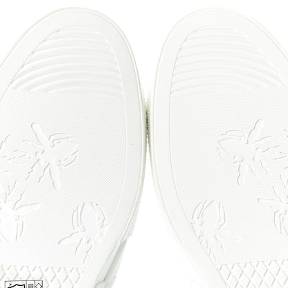 Christian Dior Canvas Leopard Print Mens B23 High Top Sneakers 43 White 8 of 10